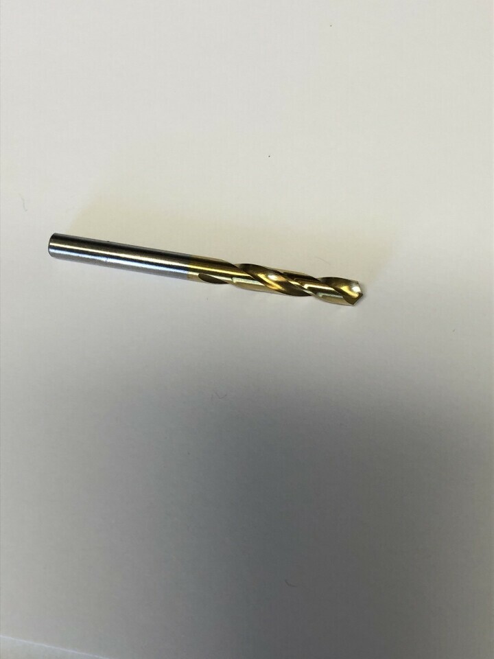 .2031″ 13/64″ HIGH SPEED STEEL TiN COATED SCREW MACHINE LENGTH DRILL