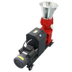 Chicken Feed Pellet Mill Machine arm Feed Granulator 4-Head Rollers 220V 1Phase