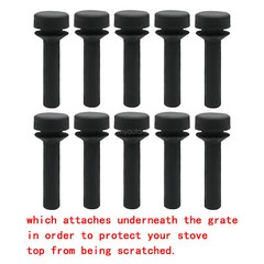WB02X24790 AP5989801 PS11729077 Grate Bumper Rubber Foot Pad For GE Range 10 Pcs