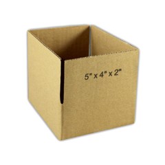 10 5x4x2 “EcoSwift” Brand Cardboard Box Packing Mailing Shipping Corrugated