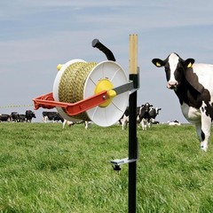 3:1 Geared Electric Fencing Reel Electric Fence Wire Reel with Auxiliary Wind…