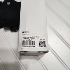 NWT Lululemon Midnight Orchid Double Strap Face Mask