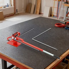0-200° Manual Bending Tool, Pipe Tube Bender, Heavy-Duty Tube Bending Tool Red