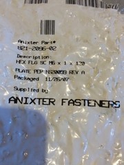 (25) M6-1.0 x 12 / M6x12 Metric Hex Flange Bolts Grade 10.9 Black Epoxy Coated