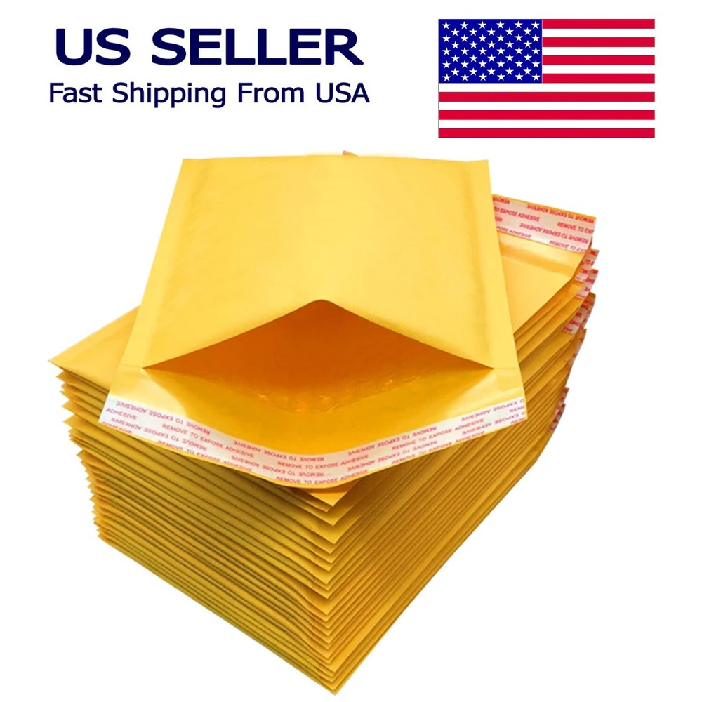 12.5″ x 18″ Kraft Self Seal Bubble Mailer Padded Envelope #6 100,250, 500,1000