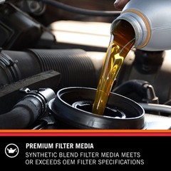 K&N Premium Oil Filter:Designed to Protect your Engine: Compatible with Select