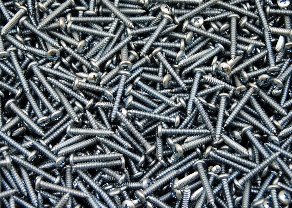 (750) Phillips Pan Head 10 x 1-1/4 Type AB Zinc Plated Sheet Metal Screws SMS