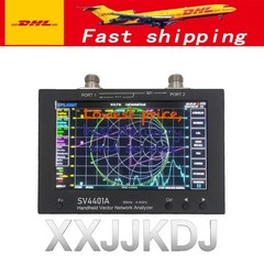 SV4401A 50KHz-4.4GHz VNA Vector Network Analyzer 100DB Dynamic 7 Inch Touch LCD