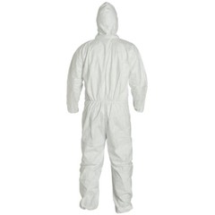 3- Dupont TYVEK Protective Clothing Disposable Paint Spray Coverall Bunny Suit