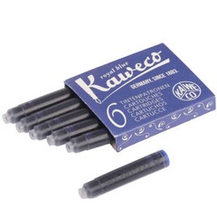 Kaweco Ink Cartridges 6 Pieces Royal Blue Fountain Pen K256FPR-BLU