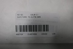 Sumitomo TC-E/FB-005 Gearmotor 1/9hp 1680rpm 3ph 220v-ac