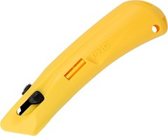 EZ3 Ambidextrous Safety Cutter – Lightweight Retractable Box Cutter in Yellow