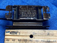 NOS 89G381 GENERAL ELECTRIC BALLAST 14-15-20-22 WATT 118V 60H .340 AMP MADE USA