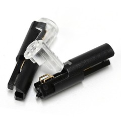 50PCS Plug-In Quick Wire Connector Kit 1-Pin Reusable Clamp Terminal Block US