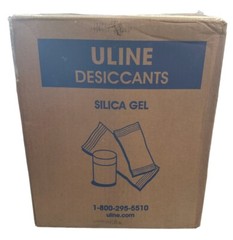 (5000/Pail) ULINE Silica Gel Desiccants 1-Gram Size Packets 5-Gallon Pail S-3902