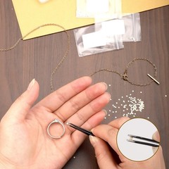0.5 Gram (0.32DWT) Gilded Alloy Solder for Jewelry Making, 1.5×1.5mm Tiny…