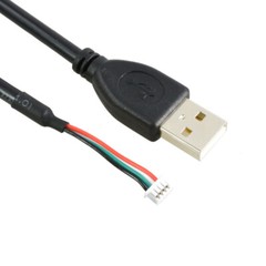 USB2.0 to Mx1.25mm 4Pin Plug Connector for Advertising Screen Screen Lead