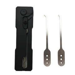 Stainless Steel Quick Flip Grav Pick Outdoor Survival EDC Multi-Tool 3Pcs/Kit