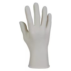 Ansell 50709 Disposable Gloves, Beaded, Gray, 1700 Pk