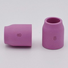10PK TIG Gas Lens Alumina Nozzle Ceramic Cup 53N61S 8# 8#, Purple