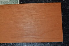 Mahogany Raw Wood Veneer Sheet 7 x 20 inches 1/42nd L4665-40