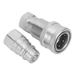 Hydraulic Quick Coupler Male And Female 1/4in NPT Quick Connect Fittings