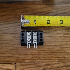 Box of 202 Count Marathon 0202084 (2) Position Terminal Block Connector Strips