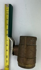 Large Brass Ball Valve Lever Handle Watts Regulator #8826 6 Pounds