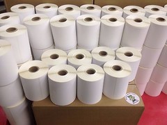 40 Rolls 4×3 Direct Thermal Labels Zebra LP 2844 GX ZP Models 500 /Roll 20000!