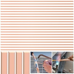 20 Pcs 15% Silver Brazing Rods AWS BCuP-5 Solder Phosphor Copper 20PCS