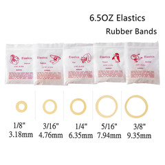 Dental Orthodontic Rubber Bands Ortho Elastics Latex Braces 15 Sizes For Choice