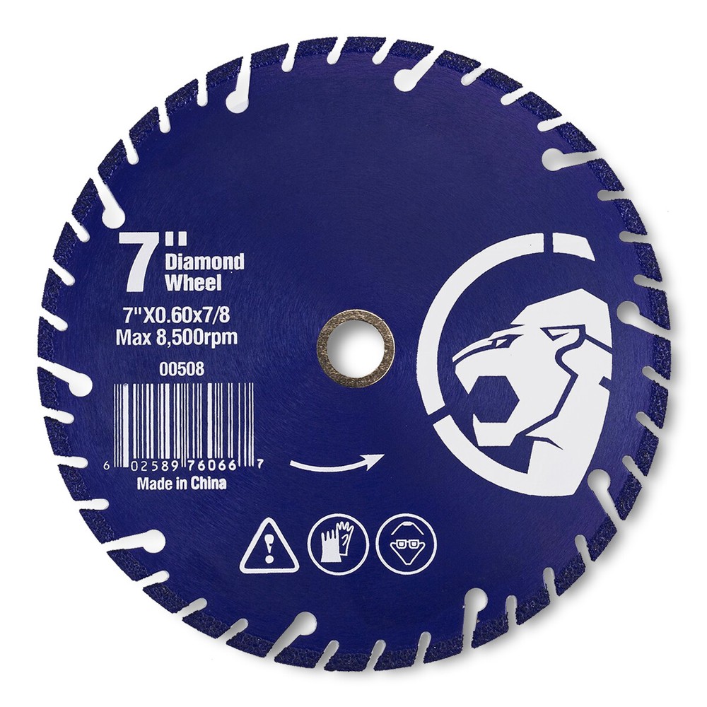 Stark USA 7″ Diamond Edge Cut Off Wheel Metal Steel Iron Stainless Abrasive