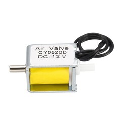Miniature Solenoid Valve 2Way Normally Closed DC12V 0.2A Air Solenoid Valve