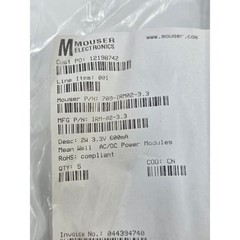 Mean Well IRM-02-3.3 AC/DC Power Modules 2W 3.3V 600mA x5 5 Mouser 709-IRM02-3.3