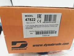 Dynabrade 47822 2″ (51 mm) Dia. Right Angle Grinder Disc Sander 20,000rpm