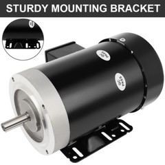 1.5HP General Purpose Electric Motor 56C Frame 1750RPM Three Phase 230/460V