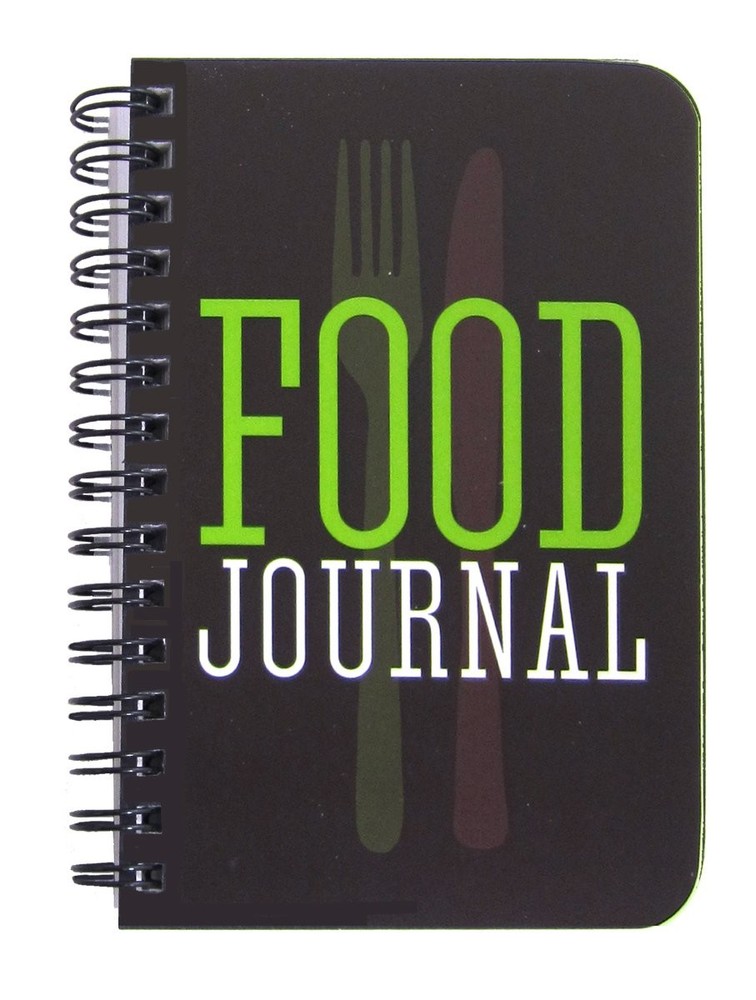 BookFactory Food Journal/Food Tracking Diary/Diet Journal – 120 3.5″ x 5.25″