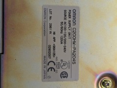 OMRON C200HW-PA204S AC100-120/200-240V 50/60Hz 120VA