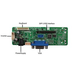 VGA LCD Controller Board For 12.1inch LCD Screen 800×600 LQ121S1DG31 LCD Panel