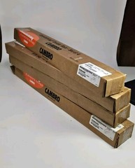 Cambro Angled Divider Bar for CamShelving, 4PK Speckled Gray EDBA-480 (16 Total)