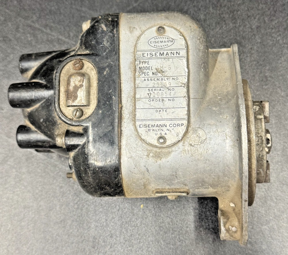 Eisemann Magneto Type AM-6 ignition system automotive or tractor