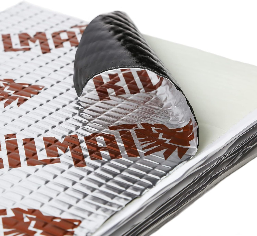 KILMAT 80 Mil 18 Sqft Car Sound Deadening Mat, Butyl Automotive Sound Deadener,