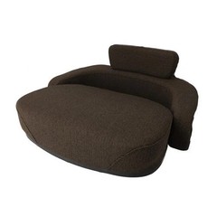 Seat Cushion Set- 3 Piece Fabric Brown fits John Deere 3020 4020 4230 AR26934