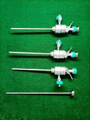 3pcs Laparoscopic Trocar Cannula 3mmx120mm Surgical SS Instruments CE Approved