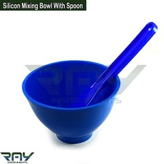2 Pcs Dental Laboratory Plaster Spatula Mixing Bowl Restorative Dentist Tools