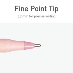 Pentonic 15 Count Multicolor Ballpoint Pens Fine Point 0.7mm Assorted Colors
