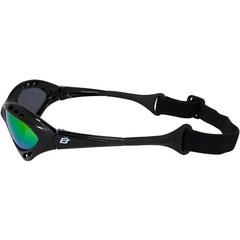 3 Pairs Birdz Seahawk Polarized Sunglasses Black w/ Red Pink Green Mirror Lens