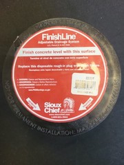 Sioux 2″ Floor Drain Rough-In Adjustable PVC Less Grate 832-25PF