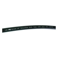 Manufacturer Varies Tubing,5/32In. IDx1/4 In OD,100 Ft,Black 1PBN1 Manufacturer