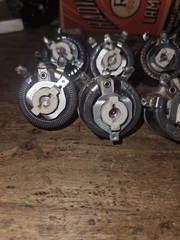 8 RARE VINTAGE WESTERN ELECTRIC-KS OHMITE TRU OHM RHEOSTATS TYPE J MORE